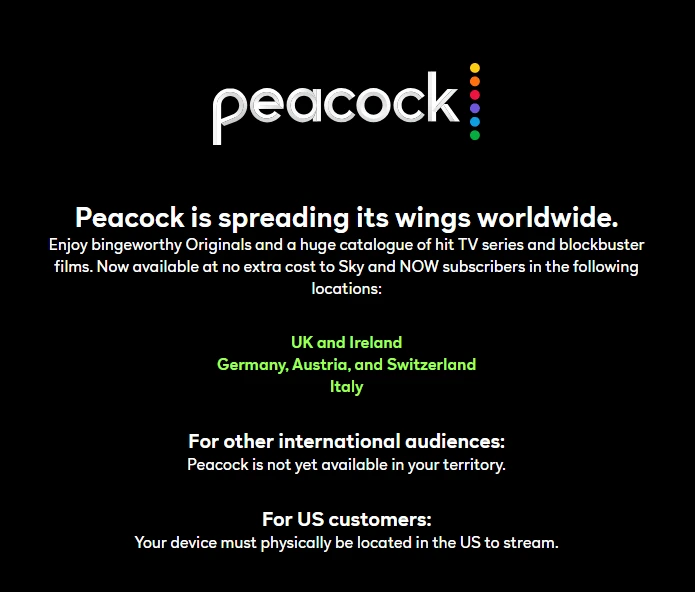 Why Do You Need a VPN to Unblock Peacock TV in Italy?