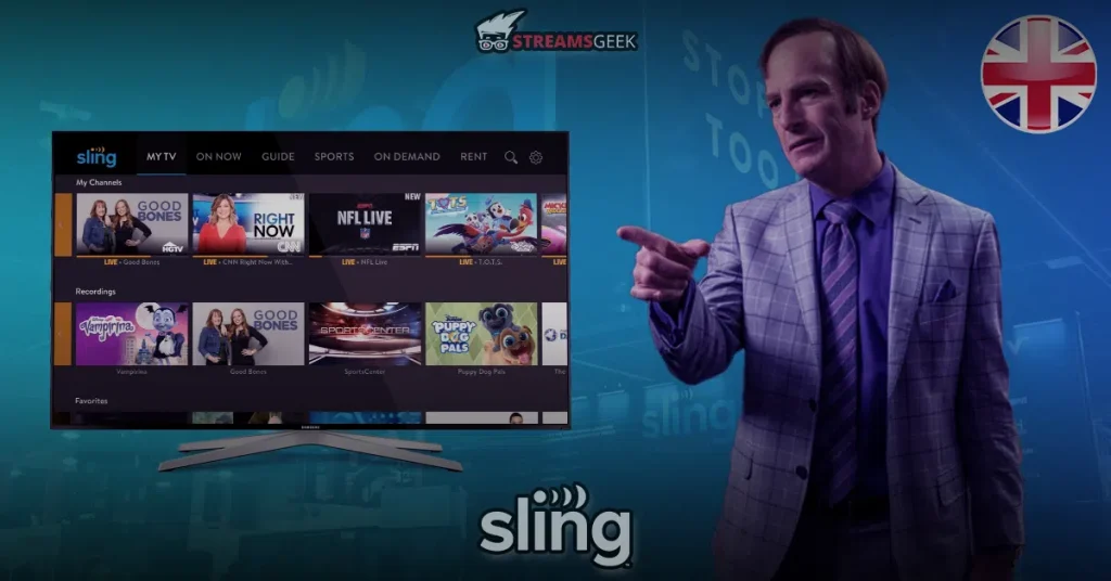 How To Watch Sling TV in the UK With A VPN