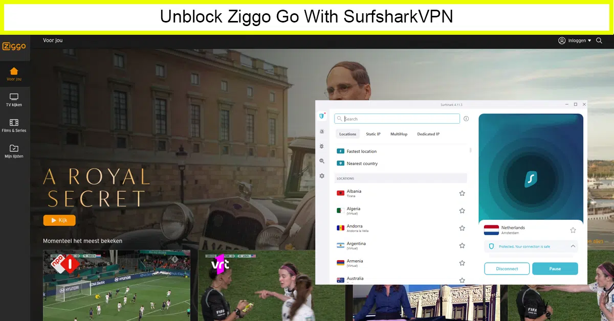 Surfshark – Pocket-Friendly VPN For Ziggo Go in Canada