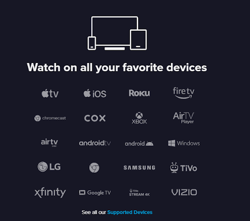 Compatible Devices with Sling TV in Canada?