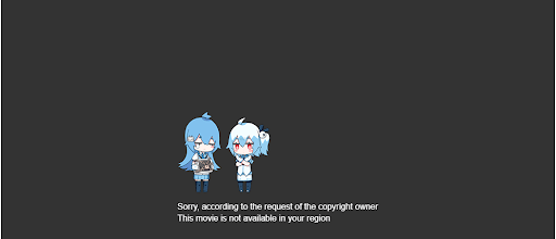 When you attempt to watch Bilibili in Canada using your local IP Address you’ll face this error message: