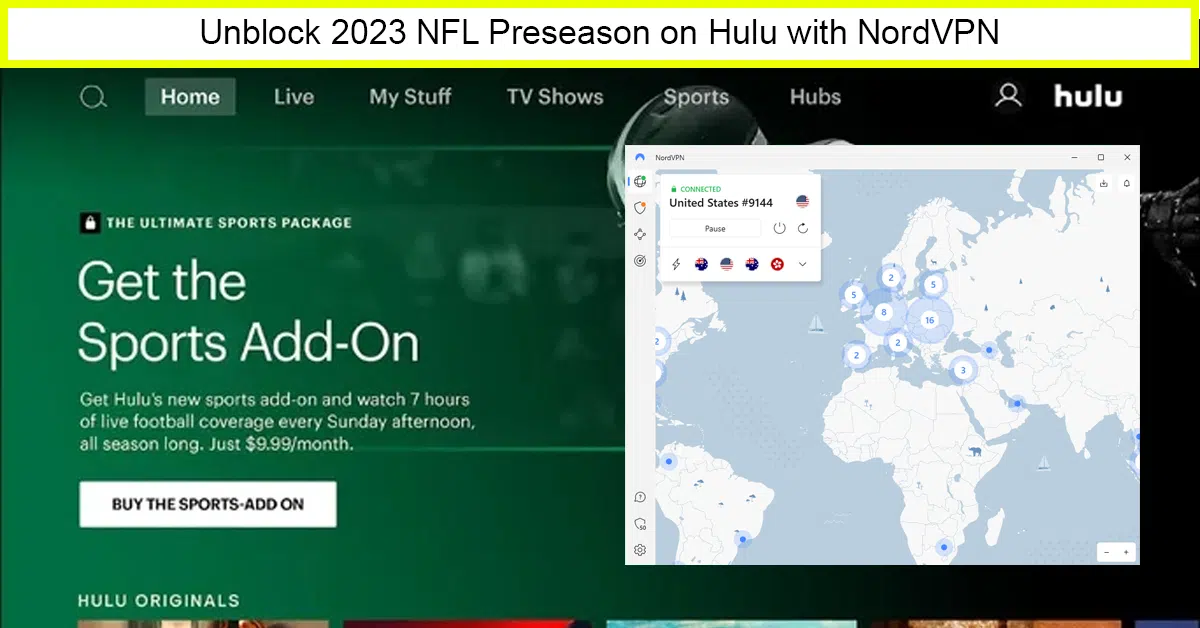 NordVPN: User-Friendly VPN to Watch 2023 NFL Preseason Games outside USA