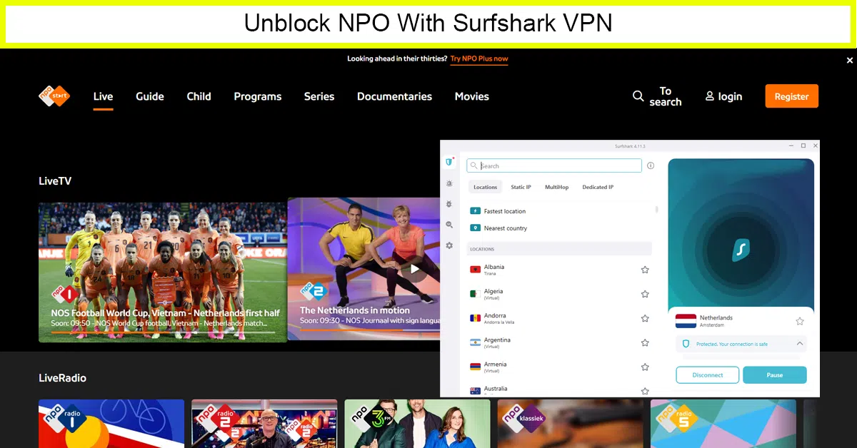 Surfshark – Pocket-Friendly VPN to Watch NPO in Canada