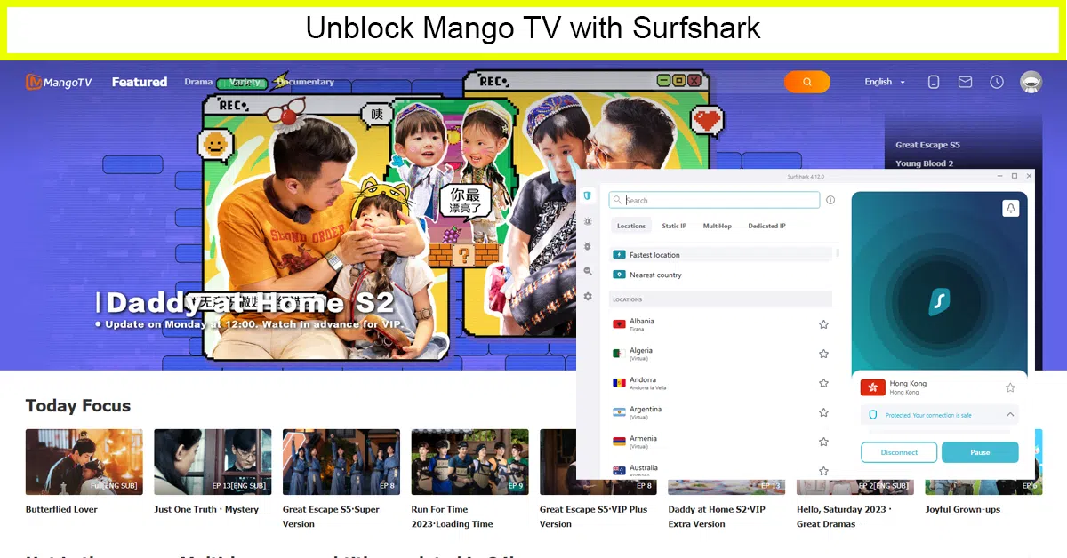 Surfshark: Budget-Friendly VPN for Mango TV in Canada