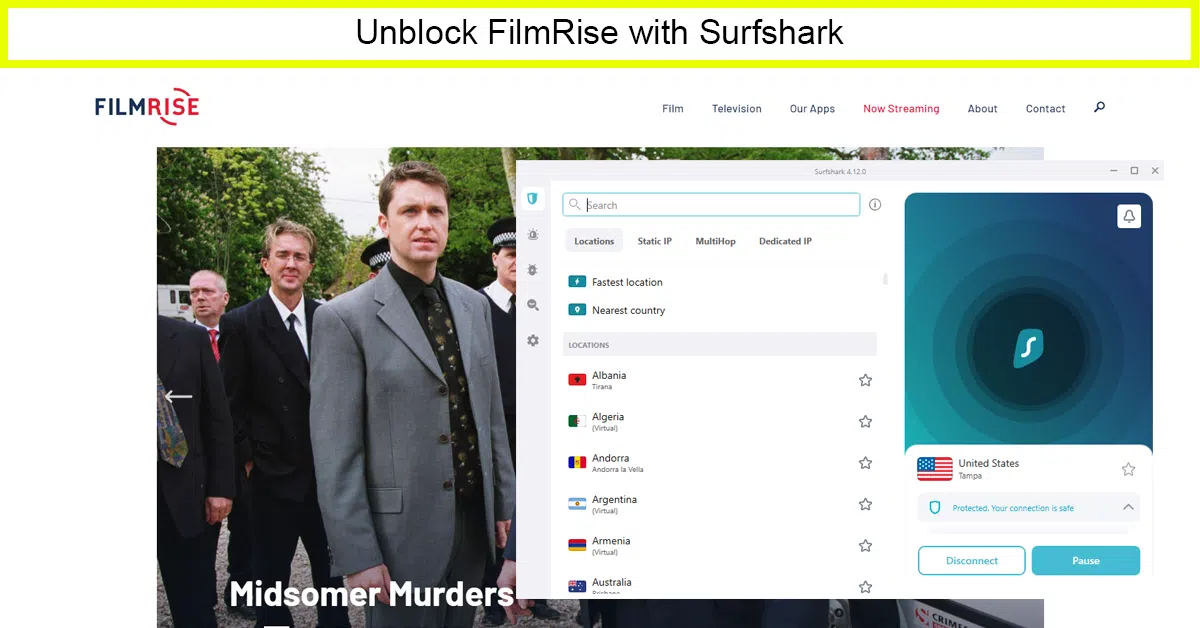 Surfshark – Pocket-Friendly VPN to Watch FilmRise in Canada