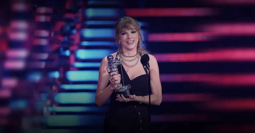 Taylor Swift Ties Record with Most VMA Wins in a Single Night at MTV VMAs 2023 Taylor Swift Ties Record with Most VMA Wins in a Single Night at MTV VMAs 2023