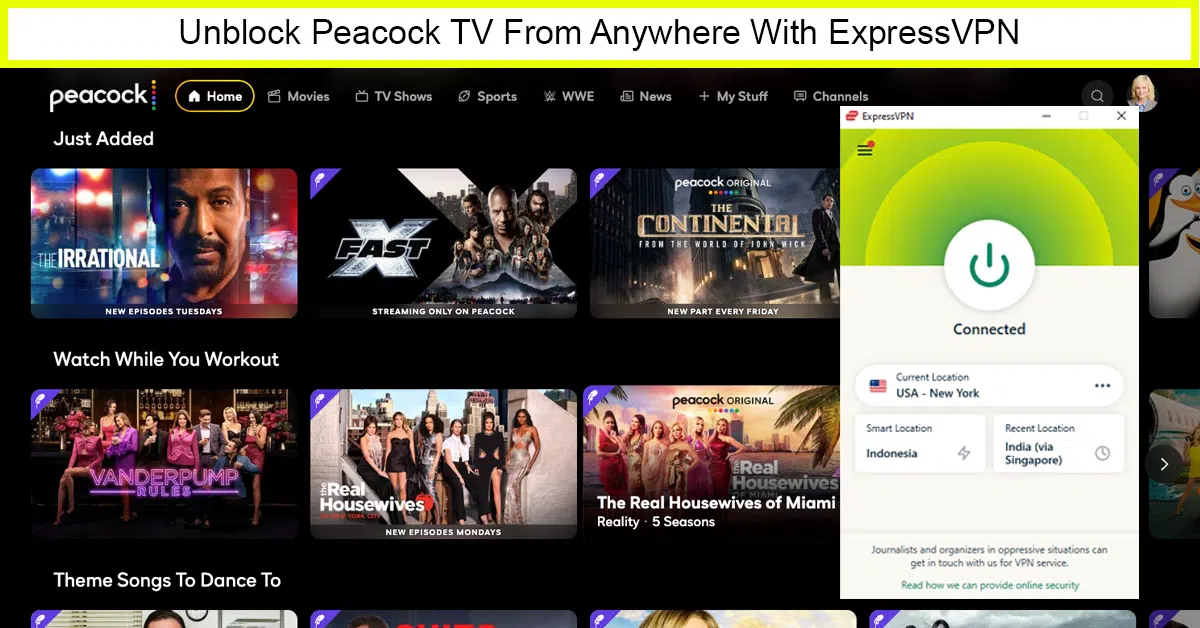 ExprеssVPN – The Best VPN to Watch Pеacock TV in France