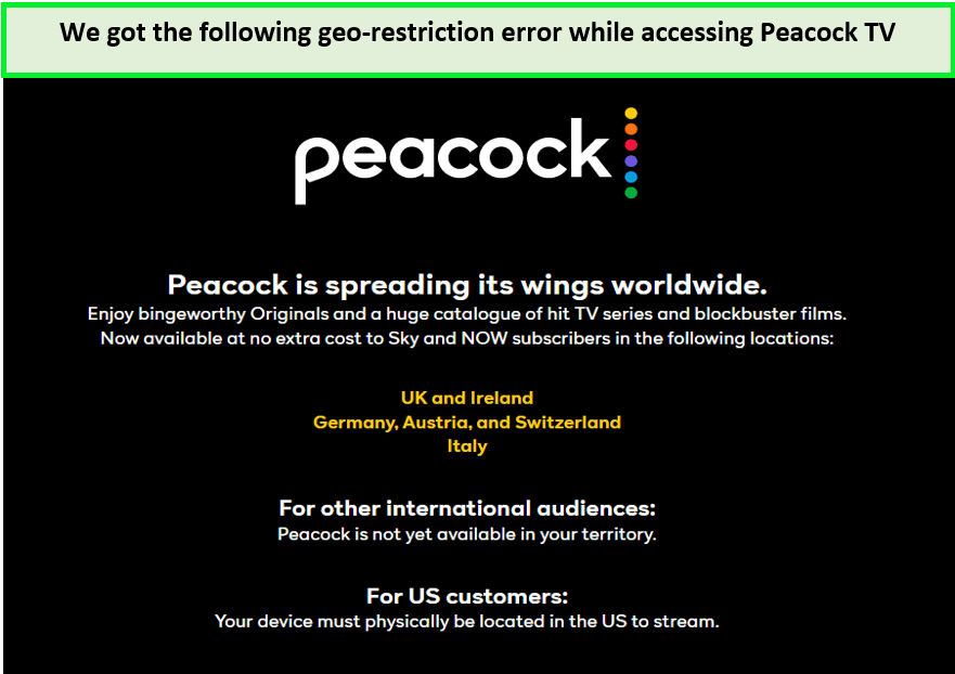 Why Do You Need a VPN to Watch Peacock TV Outside the US?