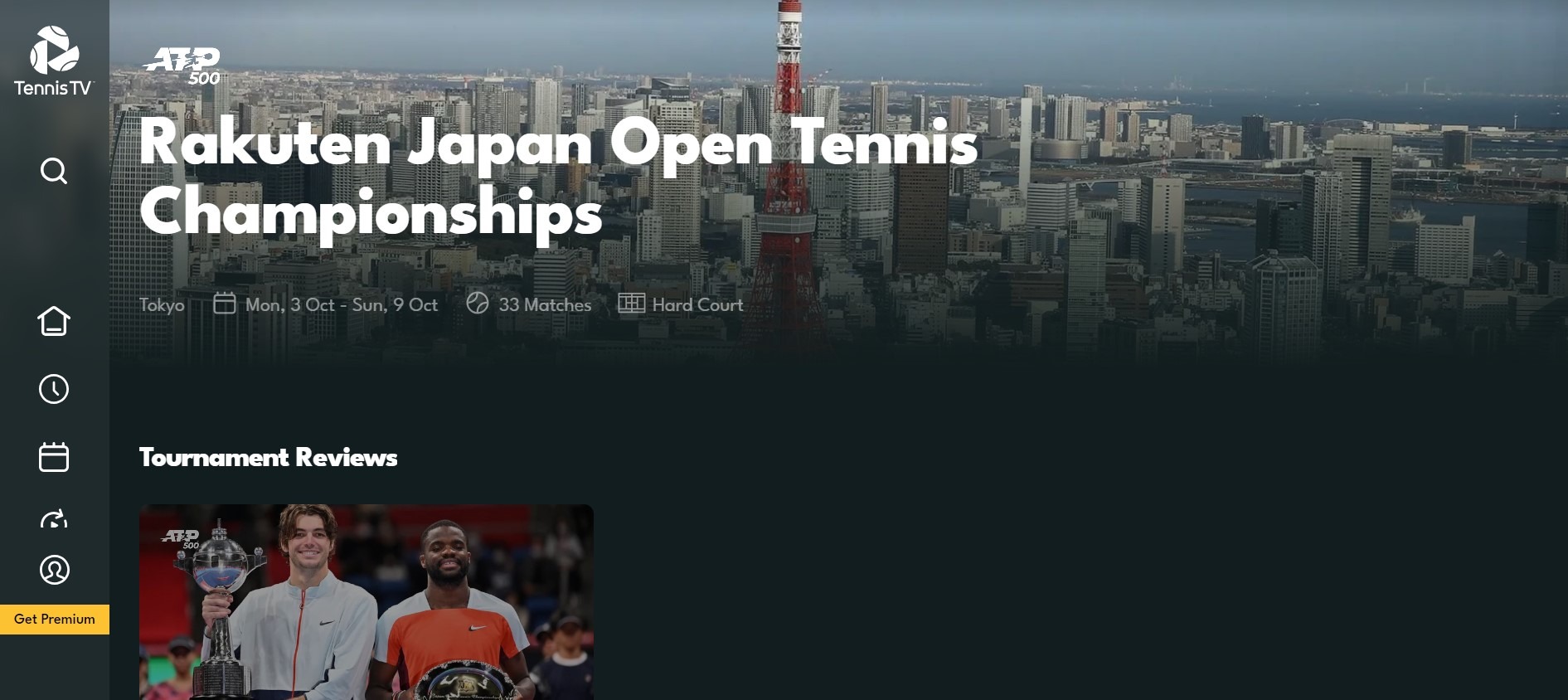 Rakuten Japan Open Tennis Championship 2023