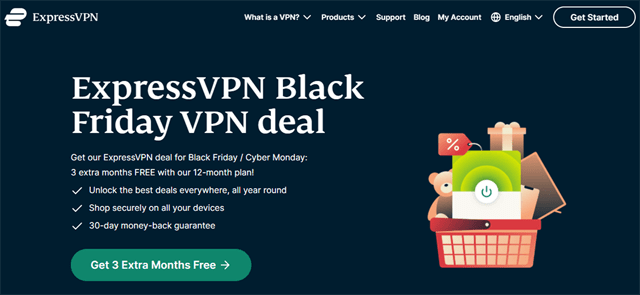 ExpressVPN – Get 49% Off with the Black Friday Deal