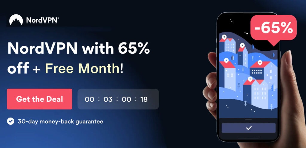 NordVPN – 65% Off 2-Year Plan + 3 Extra Months