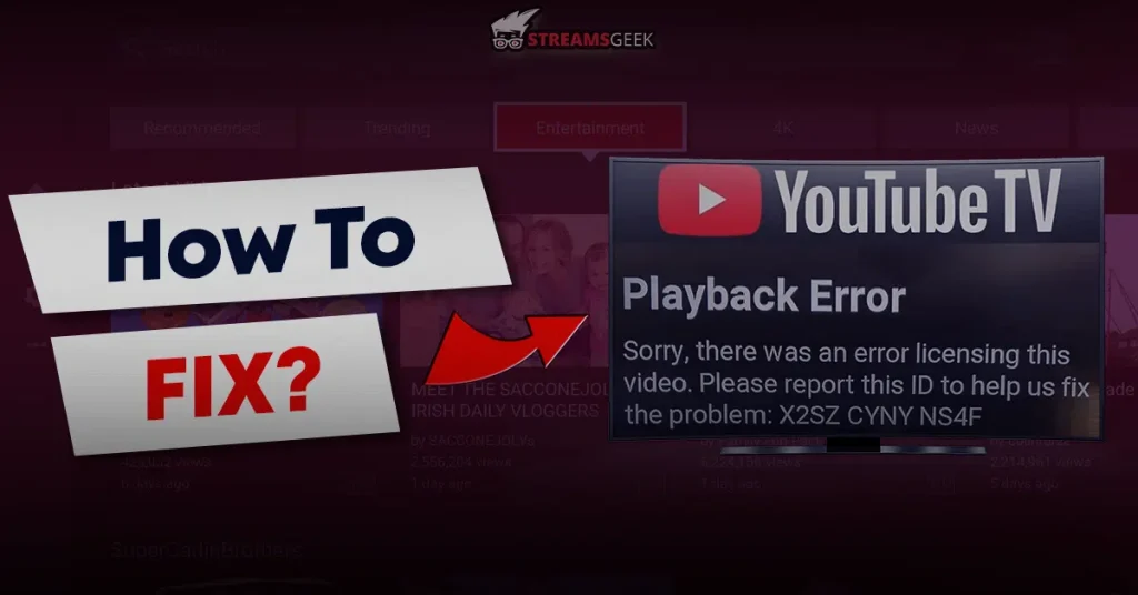 How to Fix YouTube TV Licensing Error in 5 Easy Steps? How to Fix YouTube TV Licensing Error