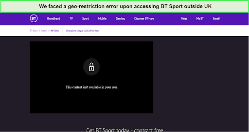 Why Do You Need a VPN to Watch BT Sport in the USA?