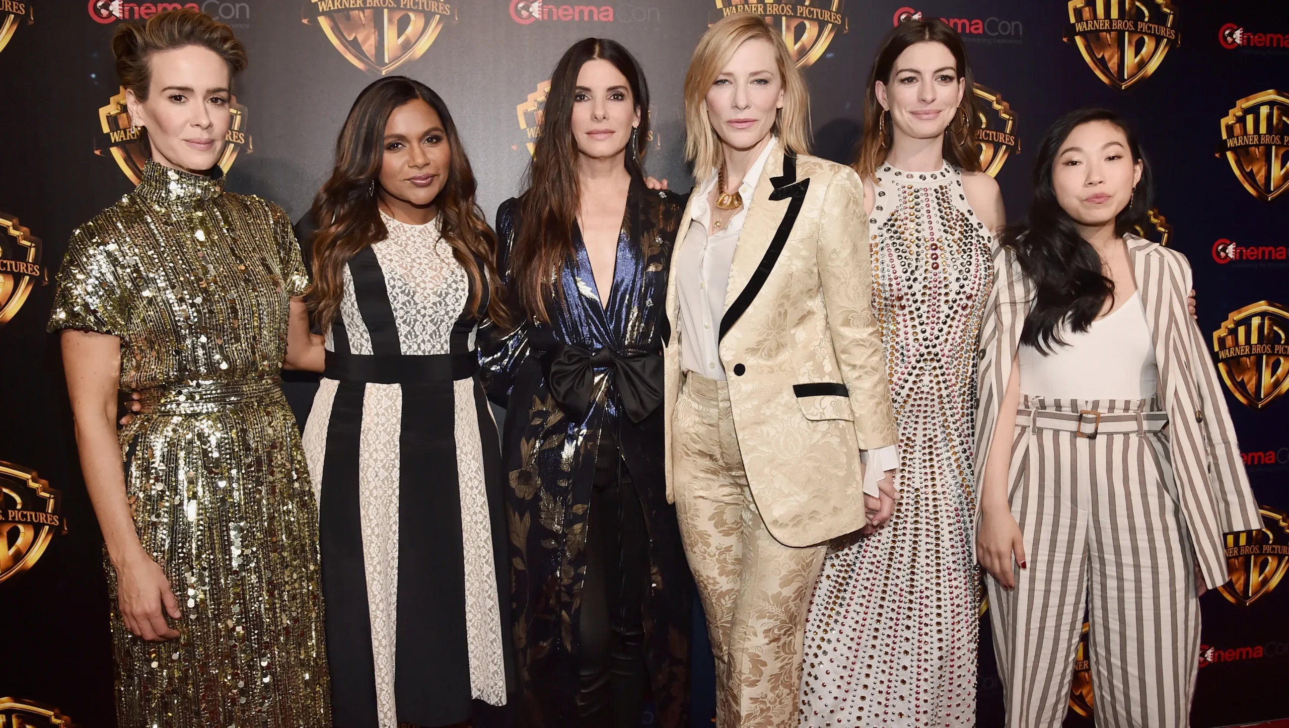 The official cast of  Ocean's 8 