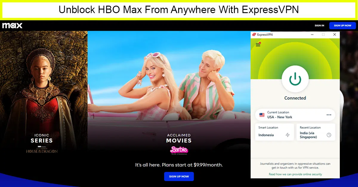 ExpressVPN – Reliable VPN to Watch HBO Max in South Africa